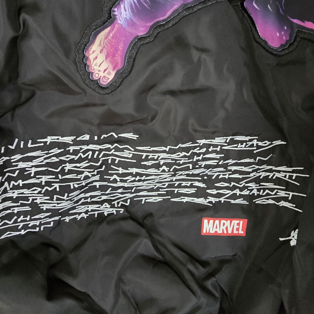 Wolverine x Civil Regime Hooded Bomber Jacket - Black - Picture 6 of 13